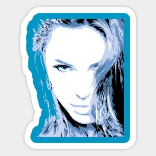 Angelina Jolie - Vector Art Sticker